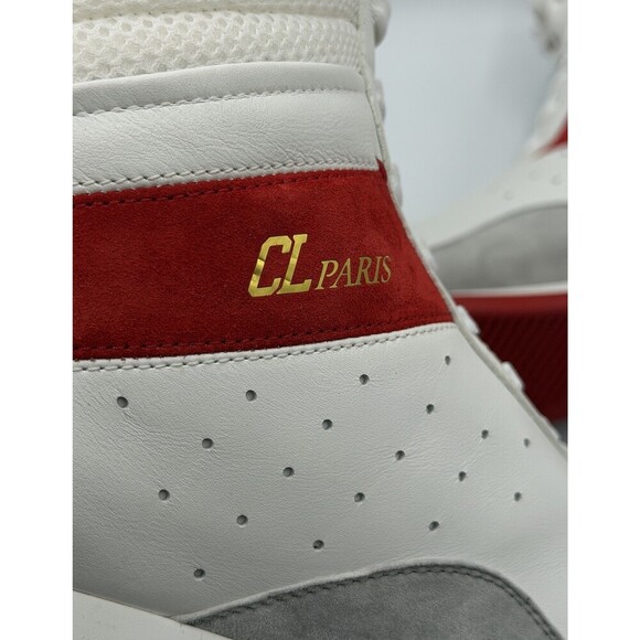 AUTHENTIC CHRISTIAN LOUBOUTIN Suede Knock-Out Boxing Sneakers (44 EU; 11 US) main image 6